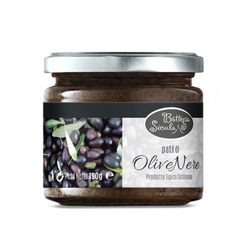 Patè di Olive Nere (190gr)